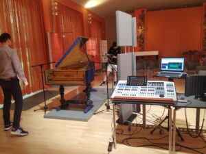 Recording Situation of a Migliai Harpsichord (TASTEN)